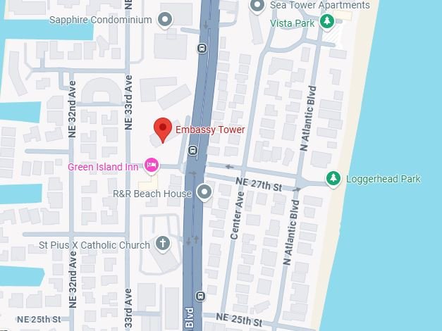 EMBASSY TOWERS,2701 N Ocean Blvd, 33305