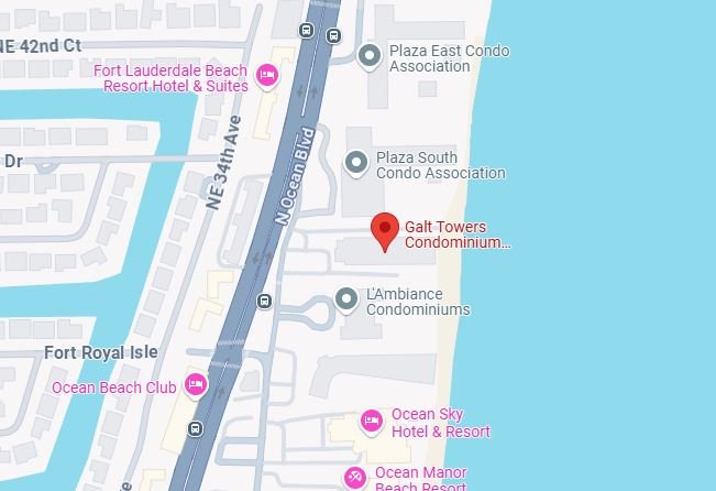 Galt Towers Condo, 4250 Galt Ocean Drive