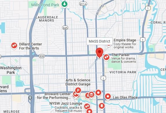 PLACE DES ARTS 301 Hendricks Isle, Fort Lauderdale, FL 33301