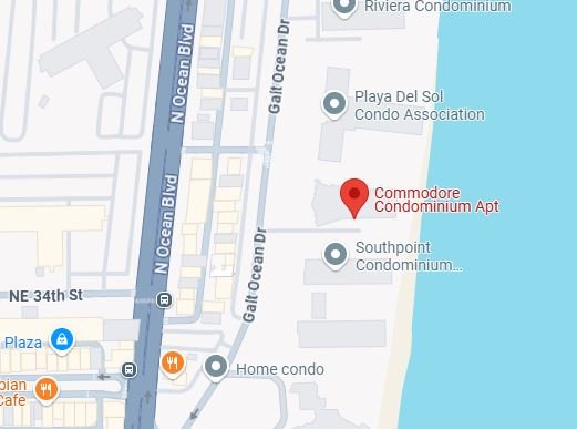 The Commodore,3430 Galt Ocean Drive